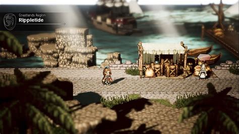 Octopath Traveler COTC How To Get To Rippletide YouTube