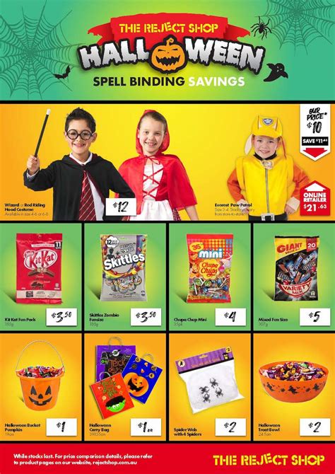 Reject Shop Catalogue Halloween Catalogue Au