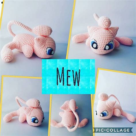 Ravelry Mew Pokemon Amigurumi Pattern By Rachel Strutman