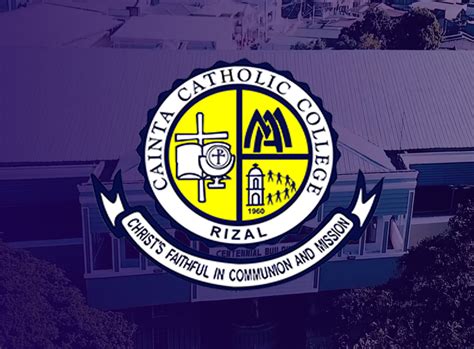logotipo de la escuela catolica cainta cainta catholic college