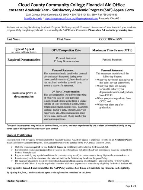 Fillable Online Lccc Financial Aid Satisfactory Academic Progress Sap