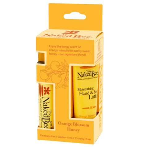 Naked Bee Orange Blossom Honey Pocket Pack Piece Gift Set Shopic