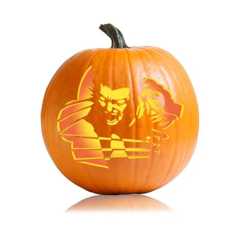 Wolverine Pumpkin Carving Stencil - Ultimate Pumpkin Stencils