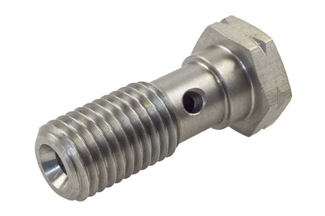 Raceworks M10x1.5 Metric Banjo Bolt (25mm) (Stainless) – T.I. Performance