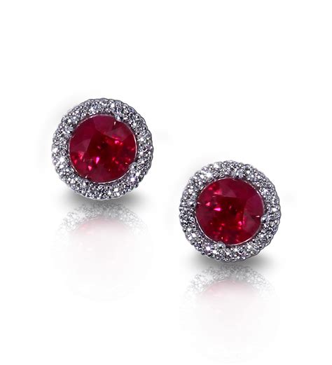 Ruby Earrings