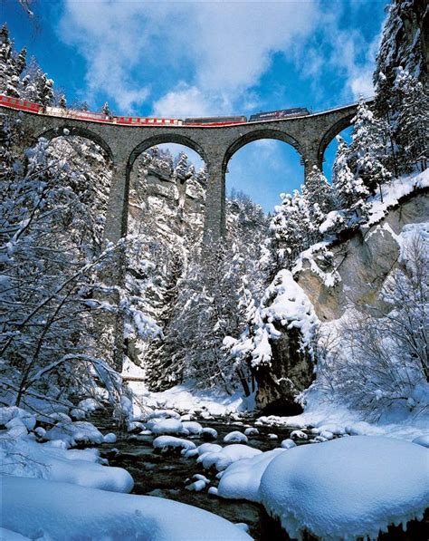 Landwasser Viaduct Graubunden Switzerland | World's Snaps