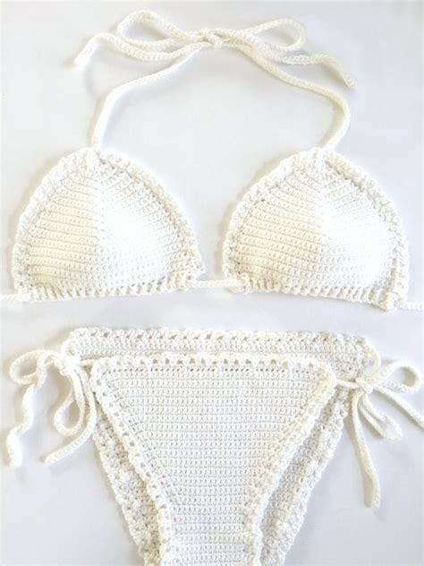 Crochet Bikini Pattern Brazilian Cut Boho By DeborahOLearyPattern