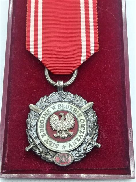 Medal Siły Zbrojne w Służbie Ojczyzny XV 11771466747 oficjalne