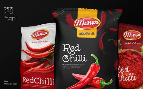 Red Chilli Packaging Behance