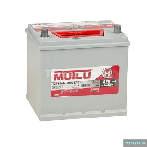Avtomobil Akkumliatoru Mutlu 12v 60ah ehtiyat hissələri I Avto hissələr ...