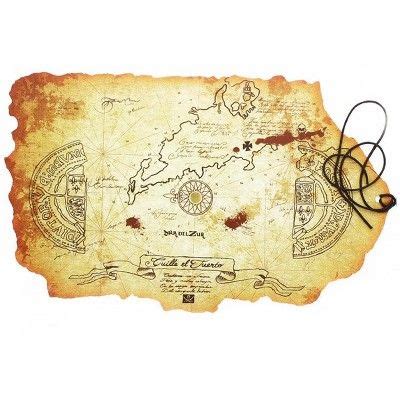 EMCE Toys The Goonies Treasure Map | Treasure maps, Goonies treasure, Pirate maps