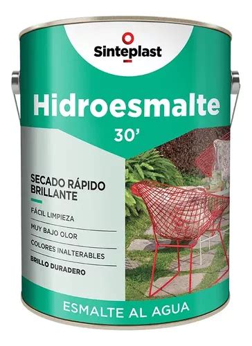 Hidroesmalte Sinteplast 30 Minutos Brillante 4 Litros