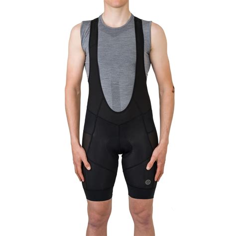 Agu Essential Indoor Fietsbroek Met Bretels Heren Black Bike