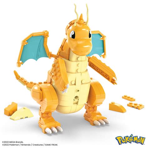 Pokémon Mega Construx Bauset Dragoran Mattel Anime Figuren online