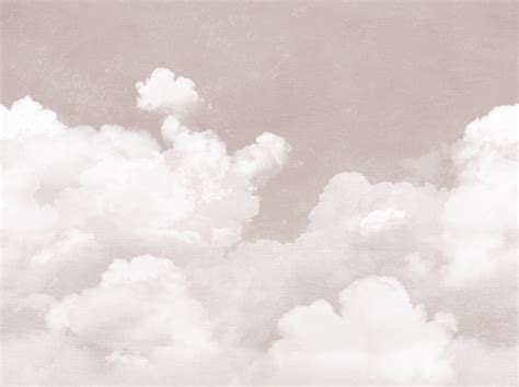 Cuddle Clouds Pink - Rebel Walls