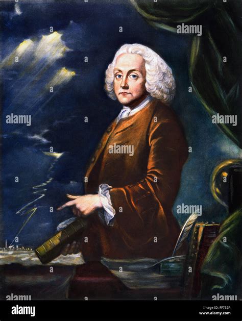 Benjamin Franklin 1706 1790 Namerican Printer Publisher Scientist