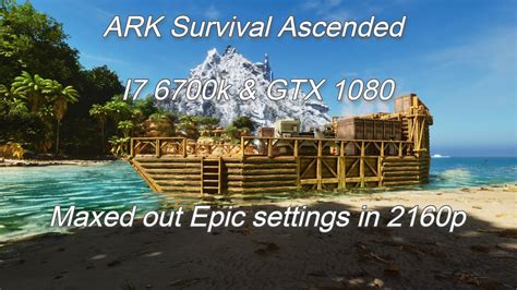 ARK Survival Ascended GTX 1080 Epic 1440p Max Settings Test