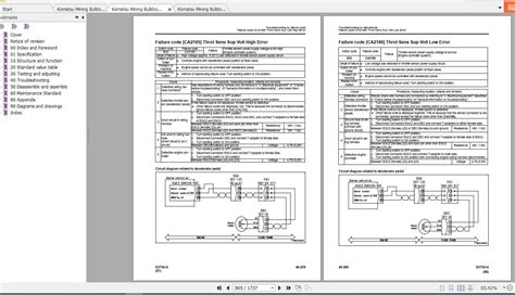 Komatsu Mining Bulldozers D A Shop Manual