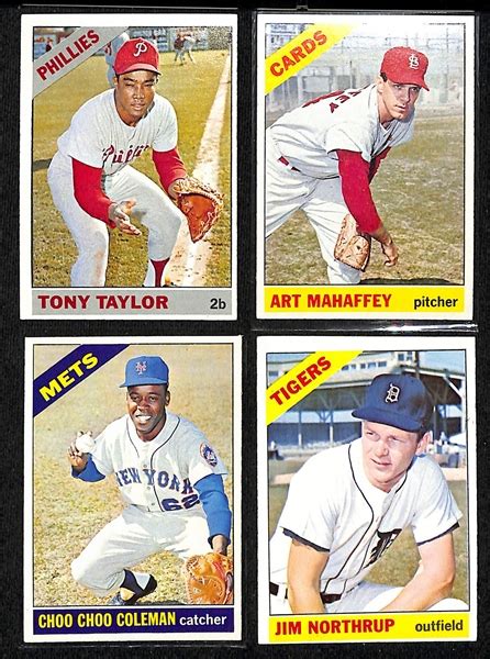 Lot Detail Lot Of Topps High Number Baseball Cards W Denny