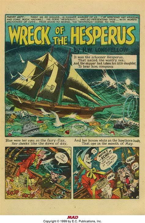 Chicken Fat Sunday Funnies Hesperuss Wreck