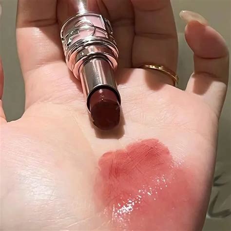 Son Dưỡng YSL Yves Saint Laurent Loveshine Candy Glow 5B Nude Crush Màu Đỏ Nâu Vua Hàng Hiệu