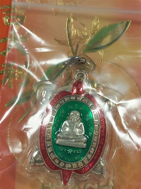 Lp Liew Phaya Tao Aj Tap Wealth Turtle Rian Thai Amulet Hobbies