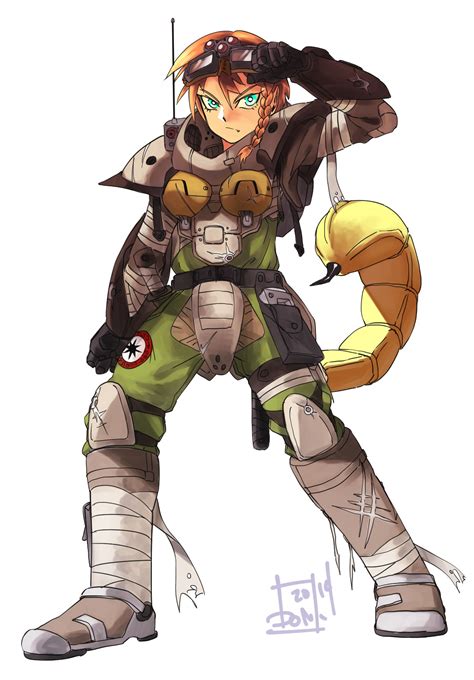 Sci Fi Mercenary Badass By Kimmikammi Hentai Foundry