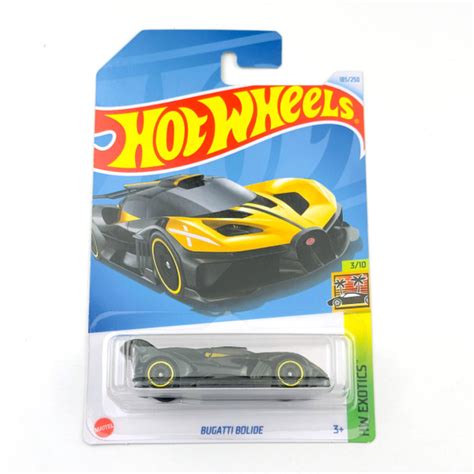 Машинка коллекционная Mattel Hot Wheels 2024 C4982 Bugatti Bolide купить с доставкой по