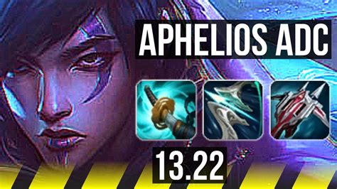 APHELIOS Nautilus Vs KAI SA Karma ADC Comeback Rank 9 Aphelios