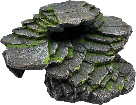 Amazon.com : MIOIO Reptile & Amphibian Habitat Hideouts-Reptile Rock