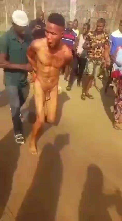Thief Stripped And Paraded Naked ThisVid En Anglais