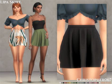 The Sims Resource Lipa Skirt