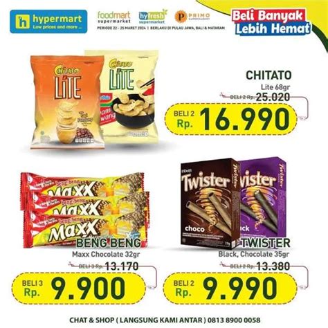 Promo Hypermart Beli Banyak Lebih Hemat Periode 22 25 Maret 2024 Ada