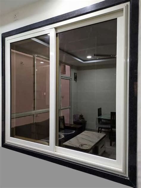 UPVC Toughened Glass Window At Rs 650 Square Feet UPVC Glass Window