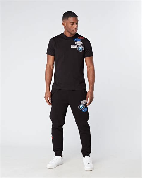 Mercier Original Badge T Shirt Black Vault Menswear