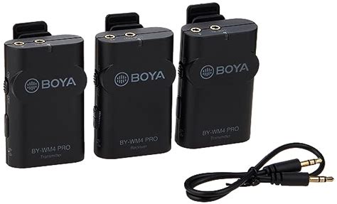 Boya by-WM4 PRO-K2 Dual-Channel Digital Wireless Microphone - Dealcliq