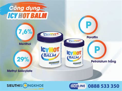 Icy Hot Balm H Tr Gi M T Nh Tr Ng Au Nh C X Ng Kh P