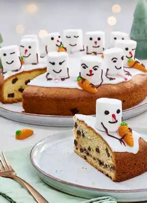 Schneemann Kuchen Rezept Dr Oetker