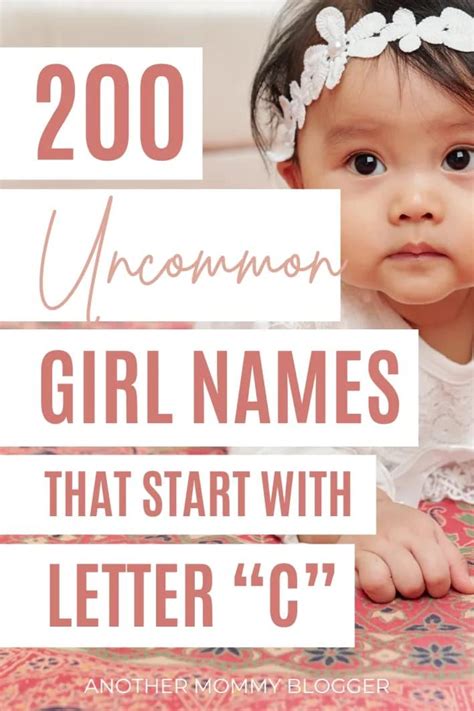 200 Baby Girl Names That Start With C | Names of baby girl, Cute girl ...
