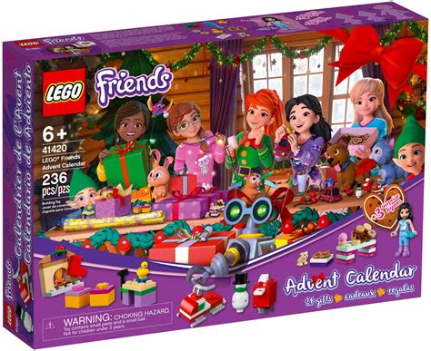 Lego Friends 41420 Pas Cher Calendrier De Lavent Lego Friends 2020