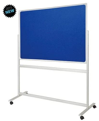 Dwustronna Tablica Mobilna Tekstylna 180 X 120 Cm TablicaSzkolna Pl