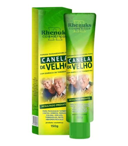 Pomada Massageadora Canela De Velho 150g Original