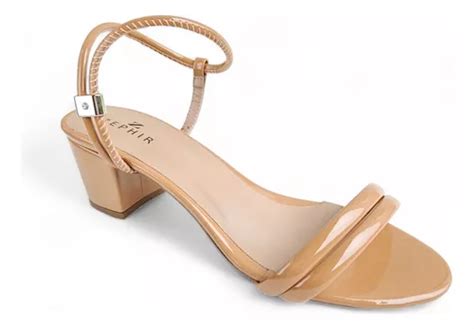 Sand Lia Salto Bloco Nude Confort Tam Especia Parcelamento Sem Juros