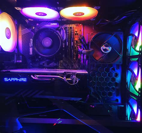 Added some Thermaltake Pure 12’s, just waiting for a better argb hub so ...