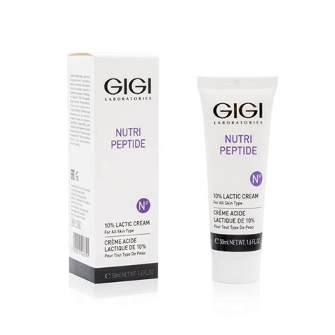 10 לקטית נוטרי פפטיד גיגי 50ml 10 LACTIC CREAM NUTRI PEPTIDE GIGI