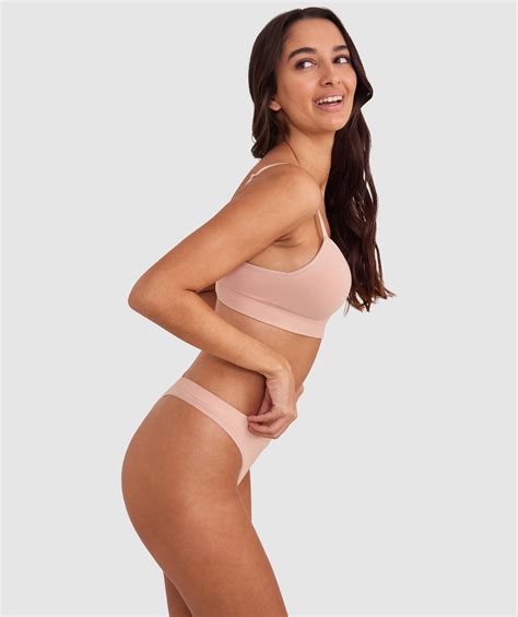 Bras N Things Base Layers Bikini Knicker Nude 01434402
