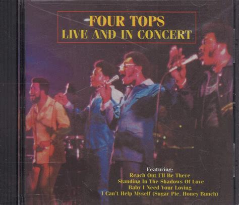 Amazon.com: Four Tops Live & In Concert: CDs & Vinyl