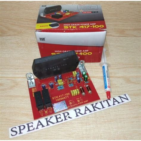 Jual Kit Power Amplifier Stereo Stk Shopee Indonesia