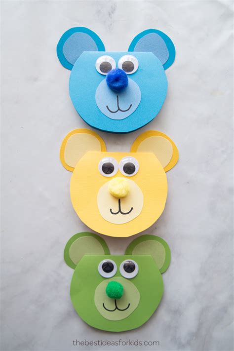 Bear Craft Fun Crafts Kids