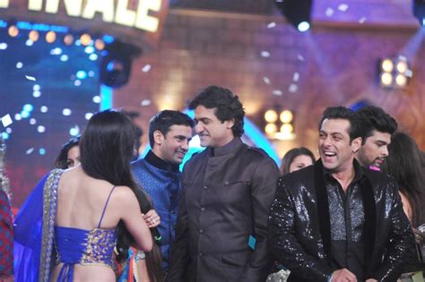 Salman Khan with BIGG BOSS 7 contestants at the BIGG BOSS Season 7 ...